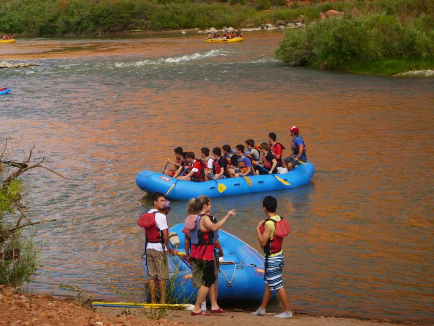 From Moab: Colorado River Guided Rafting Trip - Floating beneath Fisher Towers and Professor Valley