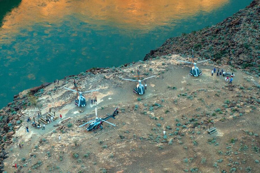 From South Rim: Grand Canyon Spirit Helicopter Tour - Crossing the Kaibab National Forest