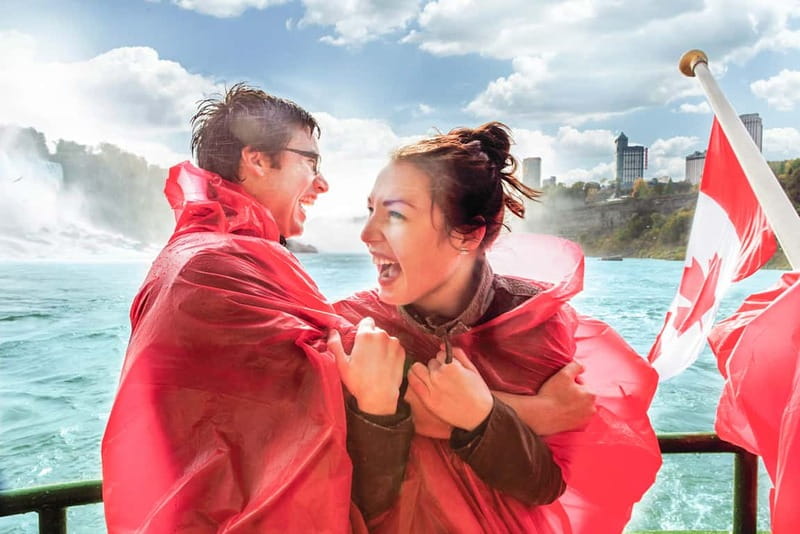 From Toronto: Niagara Falls Tour with Cruise & Maple Tasting - The summer cruise and the winter tunnel option