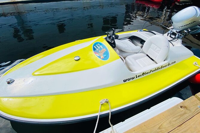 Ft. Lauderdale Mini Powerboat Rental. Canal, Yacht, Mansion Tour - Starting at Las Olas Paddle Boards