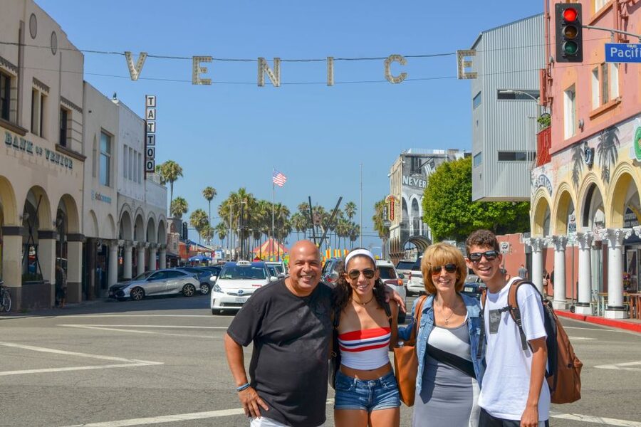 Full-Day City Tour of LA, Hollywood, Beverly Hills & Beaches - Santa Monica Pier begins the coastal stretch
