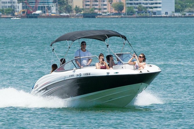Fully Private Speed Boat Tours, VIP-style Miami Speedboat Tour of Star Island! - The city sights you pass without entering