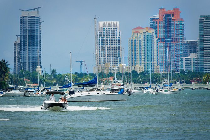 Fully Private Speed Boat Tours, VIP-style Miami Speedboat Tour of Star Island! - South Beach and South Pointe from the bay