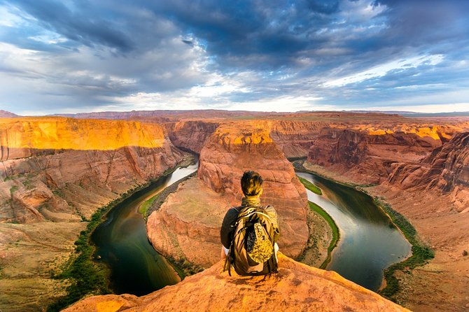 Grand Canyon, Antelope Canyon, and Horseshoe Bend Day Tour - Horseshoe Bend: an easy walk with a serious drop