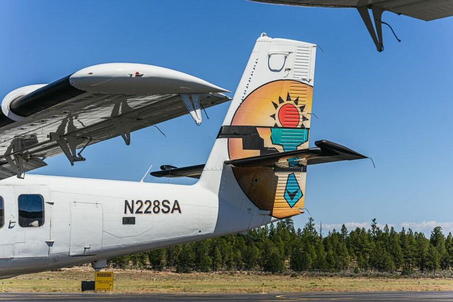 Grand Canyon Village: Grand Canyon South Rim Airplane Tour - What the small plane feels like in the air