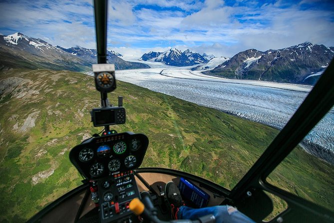 Grand Knik Helicopter Tour - 2 hours 3 landings - ANCHORAGE AREA - Leaving the Alaska Glacier Lodge for Knik Valley