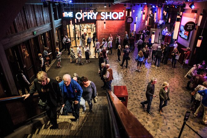 Grand Ole Opry Show Admission Ticket - Food, drinks, and nearby plans
