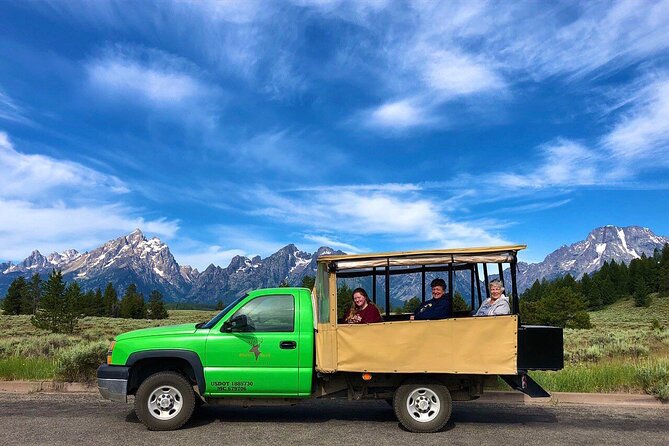 Grand Teton Wildlife Safari in a Enclosed or Open-Air Vehicle (season dependent) - Riding from Teton Village into Grand Teton National Park
