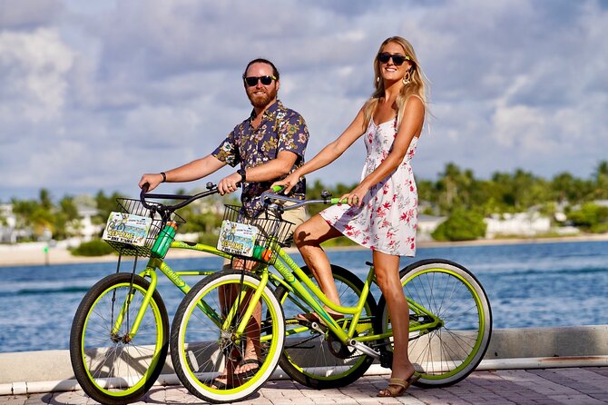 Guided Bike Tour of Old Town Key West - Mallory Square and the first look at Key West
