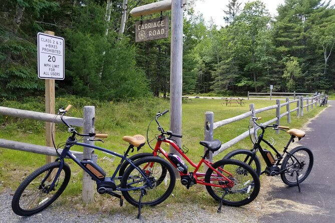 Guided Ebike Tour of Acadia National Park Carriage Roads - Jordan Pond and three remarkable bridges