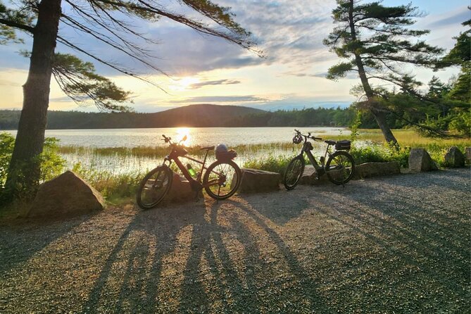 Guided Ebike Tour of Acadia National Park Carriage Roads - The final five miles through Breakneck Pond