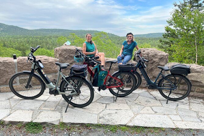 Guided Ebike Tour of Acadia National Park Carriage Roads - Eagle Lake and the beaver pond stop