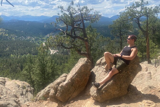 Guided Hiking Tour in Colorado Rocky Mountains View of Mt BlueSky - Reaching a quieter trail in the Rocky Mountains