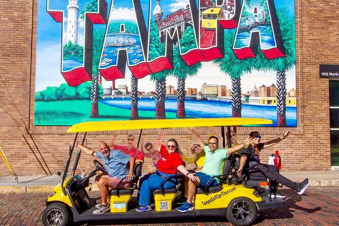 Guided Tampa Sightseeing Tour in a Deluxe Street Legal Golf Cart - Key points to know before you book