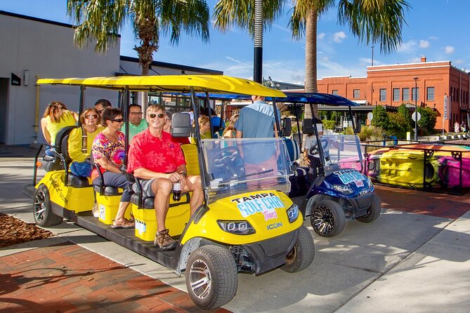 Guided Tampa Sightseeing Tour in a Deluxe Street Legal Golf Cart - Ybor City brings Tampa’s strongest historic character