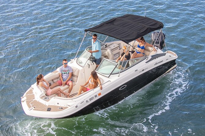 Half-Day Private Boating On Black Hurricane - Clearwater Beach - Caladesi Island, a rare boat-access beach stop