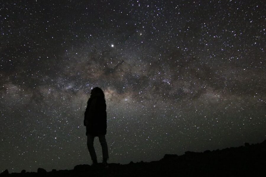 Hawaii’s GOAT Experience: Mauna Kea Summit, Sunset & Stars - The free night photos are better than a small extra