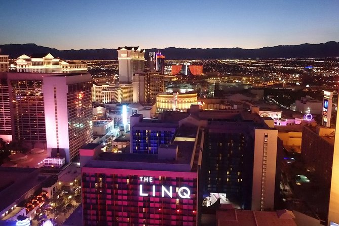High Roller Wheel Admission Ticket at The LINQ - Choosing day, sunset, or night