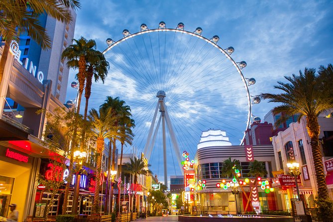 High Roller Wheel Admission Ticket at The LINQ - Inside the 550-foot observation wheel