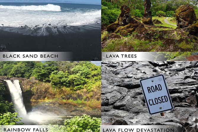 Hilo Shore Excursion: Volcano Safari Lava Caves & Black Sand - Hilo’s waterfalls, gardens, and tsunami stories