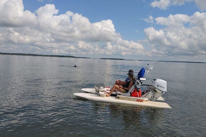 Hilton Head Island Guided Water Tour by Creek Cat Boat - Harbour Town Lighthouse and PGA golf country
