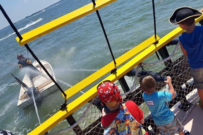 Hilton Head Pirate Ship Adventure Sail aboard the Black Dagger - The Stinky Pete water-cannon battle