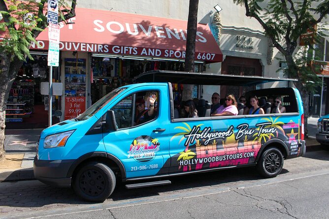 Hollywood, Beverly Hills & Celebrity Homes Tour by Open Air Bus - Key points at a glance