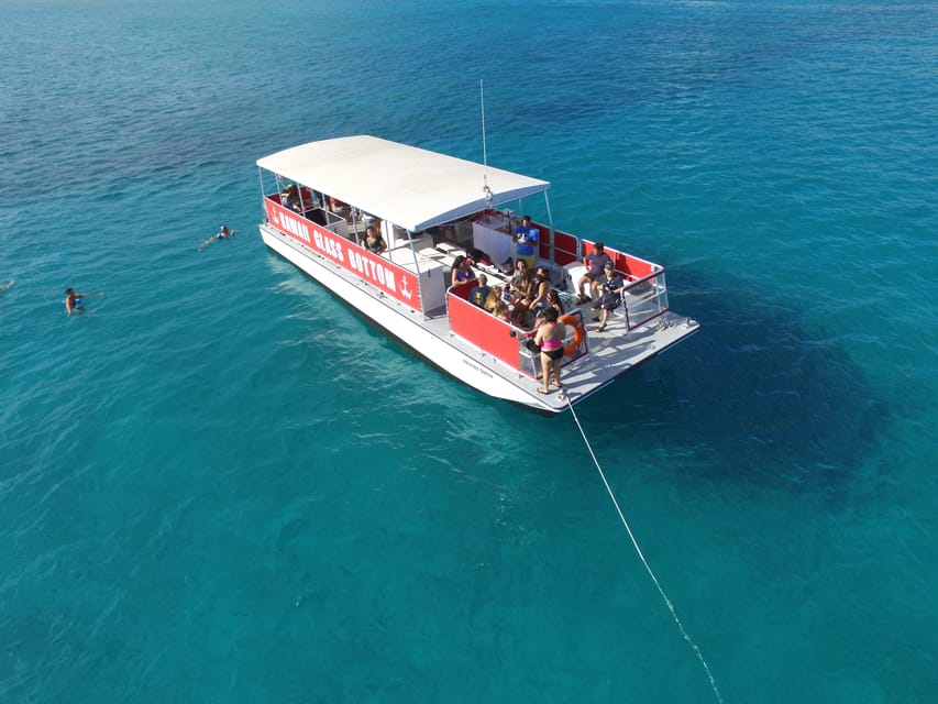 Honolulu: Glass Bottom Boat Tour along Oahu's South Shore - What the one-hour schedule feels like