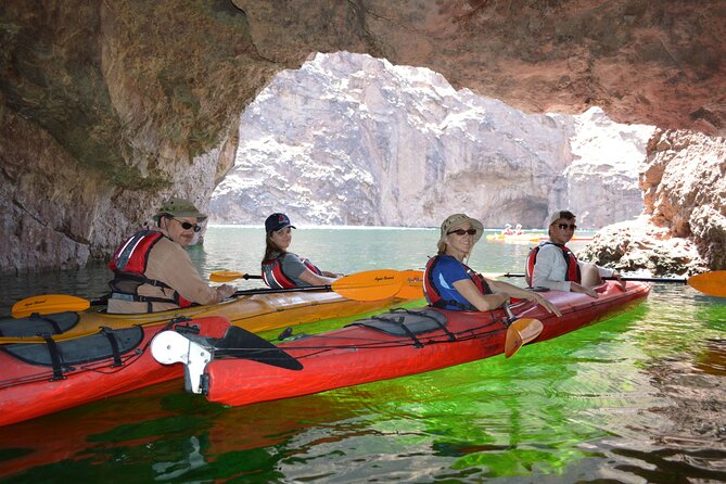 Hoover Dam & Hot Springs Kayak Tour with Lunch & Expert Guide - Paddling 12 miles through Black Canyon