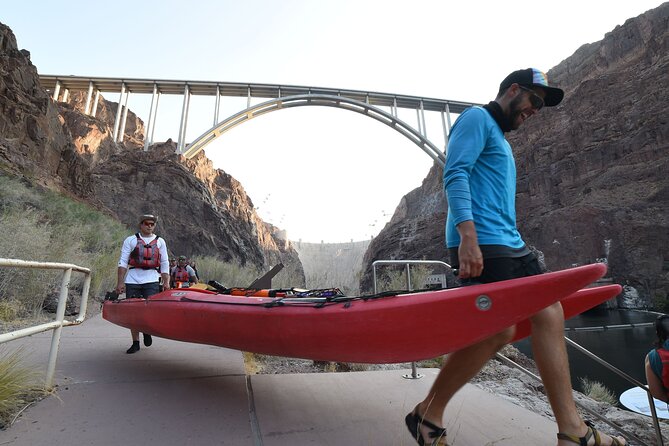 Hoover Dam & Hot Springs Kayak Tour with Lunch & Expert Guide - Heat, wind, and the final miles