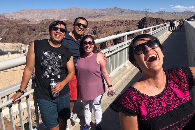 Hoover Dam with Walk On Top Tour and Seven Magic Mountains Stop - Lake Mead and extra viewpoints