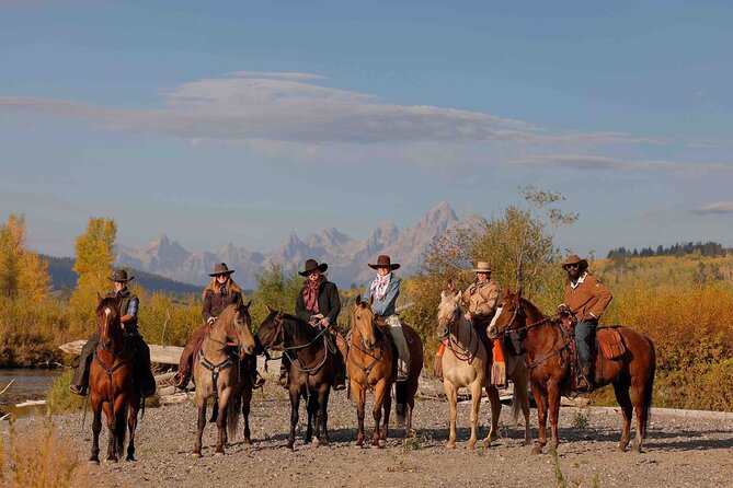 Horseback Riding with Grand Teton Views in Jackson Hole - The route through Bridger-Teton National Forest