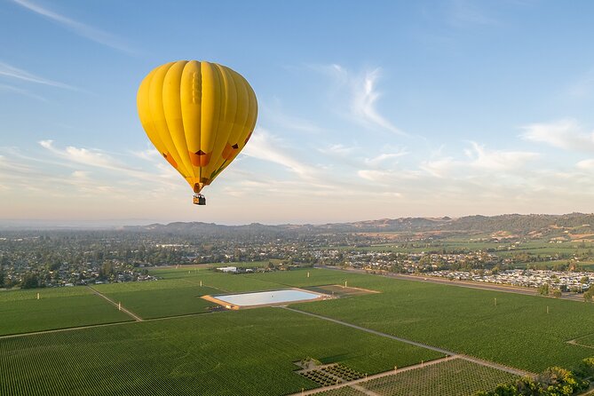 Hot Air Balloon Rides in Napa Valley - Forty minutes above the vineyards