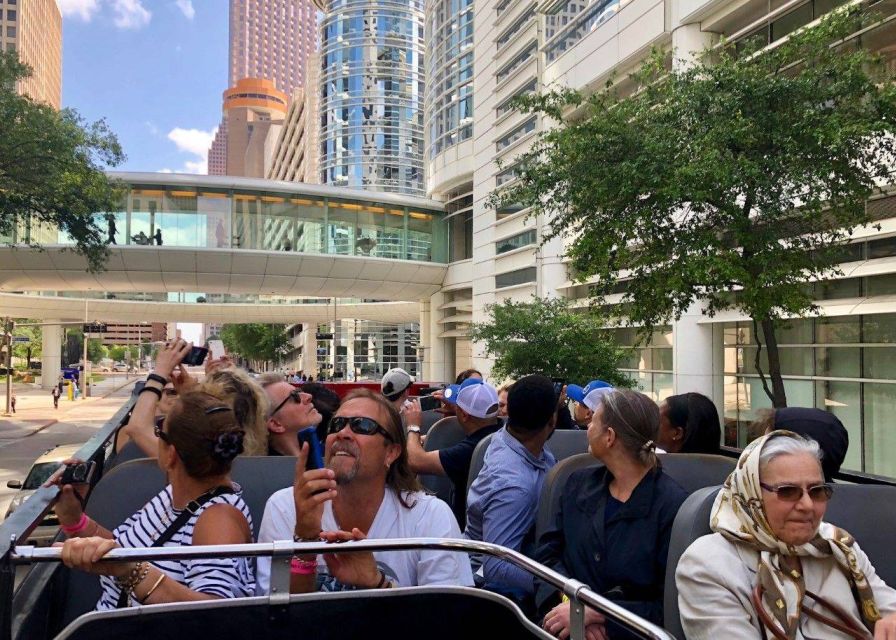 Houston: Guided City Tour by an Open-Top Double Decker Bus - Minute Maid Park and the story of Houston sports