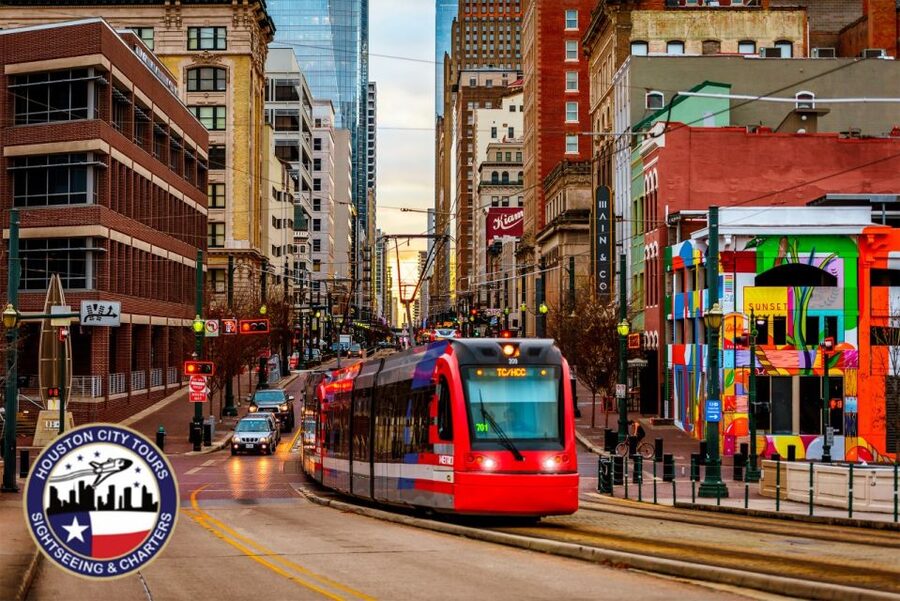 Houston: Guided City Tour by an Open-Top Double Decker Bus - Buffalo Bayou and Houston’s founding story