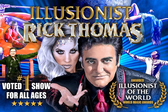 Illusionist Rick Thomas - Mansion of Dreams - A Branson magic show with a theatrical scale