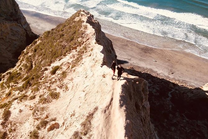 Incredible Slot Canyons to the Pacific - The final climb to the cliff summit
