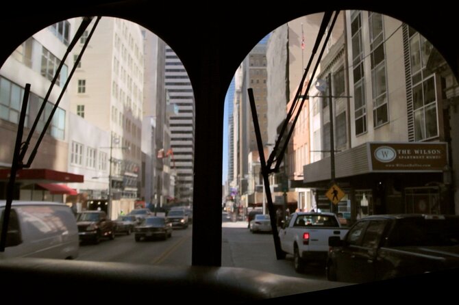 John F. Kennedy Trolley Tour in Dallas - The motorcade route and John F. Kennedy Memorial Plaza