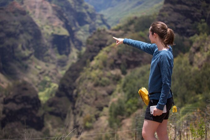 Kauai' Exclusive Helicopter Tour: Land & Explore Olokele Canyon - Landing inside Olokele Canyon
