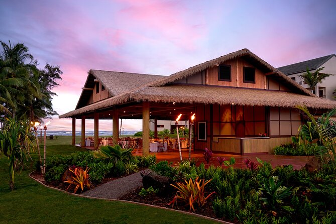 Kauai: Luau Ka Hikina Admission with Dinner and Lei Greeting - Arriving at the Sheraton grounds