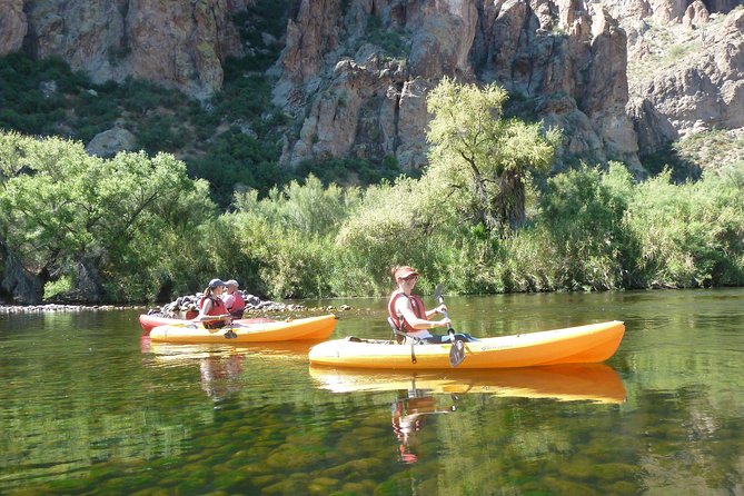 Kayaking the Salt River Foxtail Trip - Scenery from the water