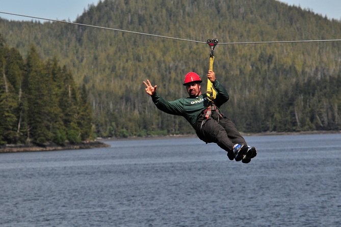 Ketchikan Shore Excursion: Rainforest Canopy Ropes and Zipline Adventure Park - Seven ziplines through the cedar canopy