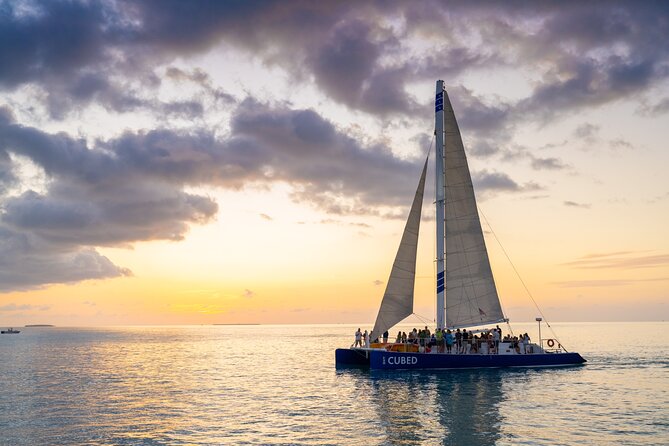 Key West Champagne Sunset Catamaran Cruise - Mallory Square from the water