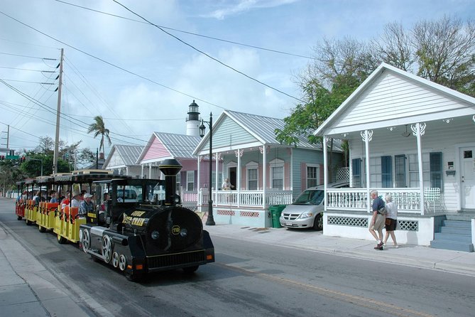Key West Conch Tour Train - What you see from the covered train