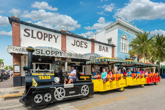 Key West Conch Tour Train - The ten-minute break, snacks, and comfort