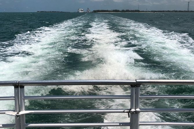 Key West Glass-Bottom Boat Tour with Sunset Option - The Ride Out: Harbor Facts and Open Water