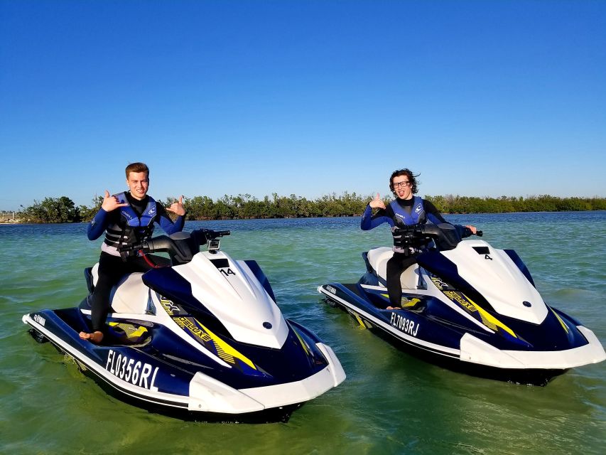 Key West: Jet Ski Island Tour with Sandbar Stop - Age rules and physical limits