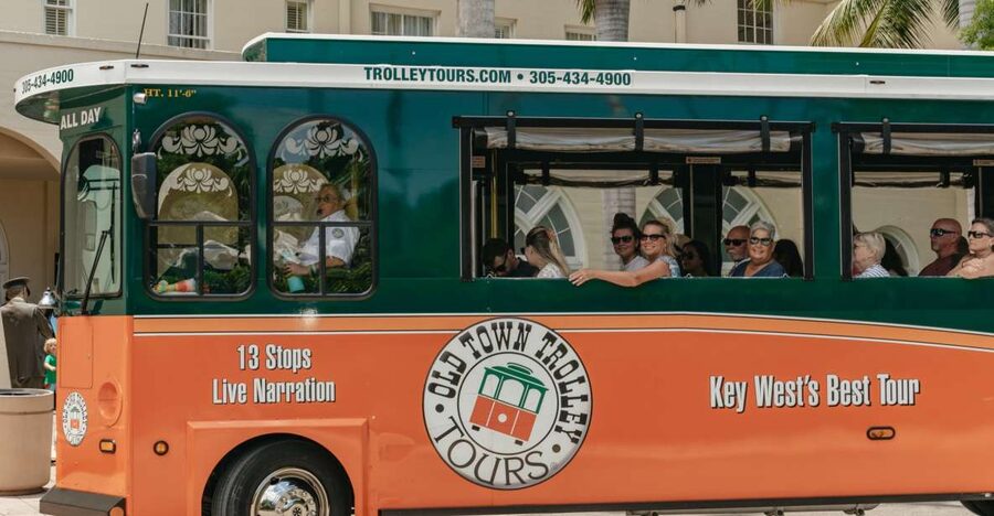 Key West: Old Town Trolley 13-Stop Hop-On Hop-Off Tour - Key things to know before you board