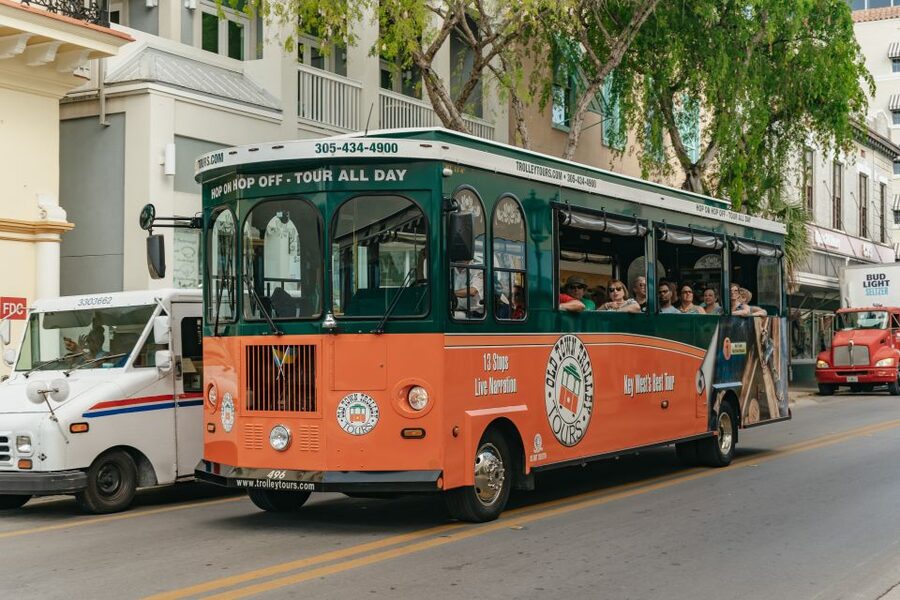 Key West: Old Town Trolley 13-Stop Hop-On Hop-Off Tour - Stops 6 through 9: the long Roosevelt Boulevard section