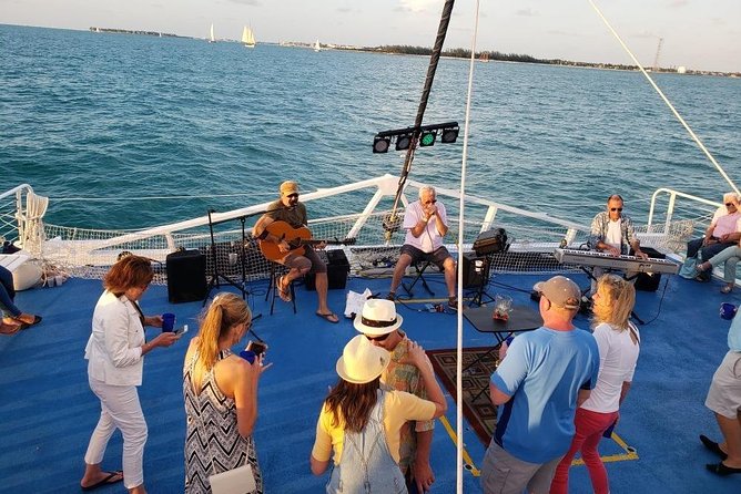 Key West Sunset Sail with Live Music, Drinks and Appetizers - Boarding Near Greene Street and the Conch Republic